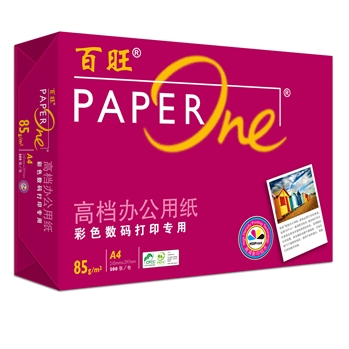 百旺/PaperOne 红色包装 A4 85g 纯白 5包/箱 复印纸